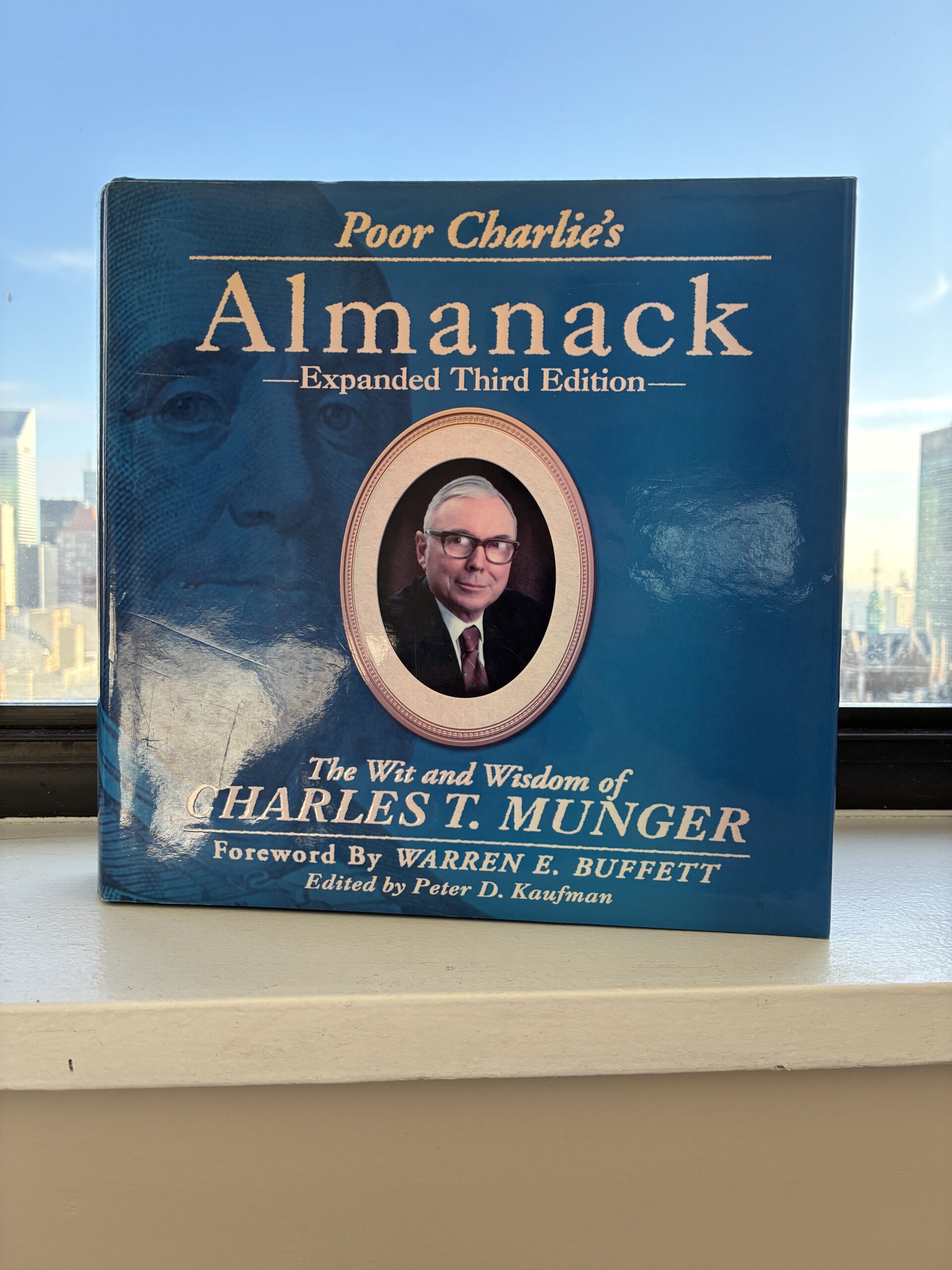 Poor Charlie's Almanack by Charlie Munger — book cover