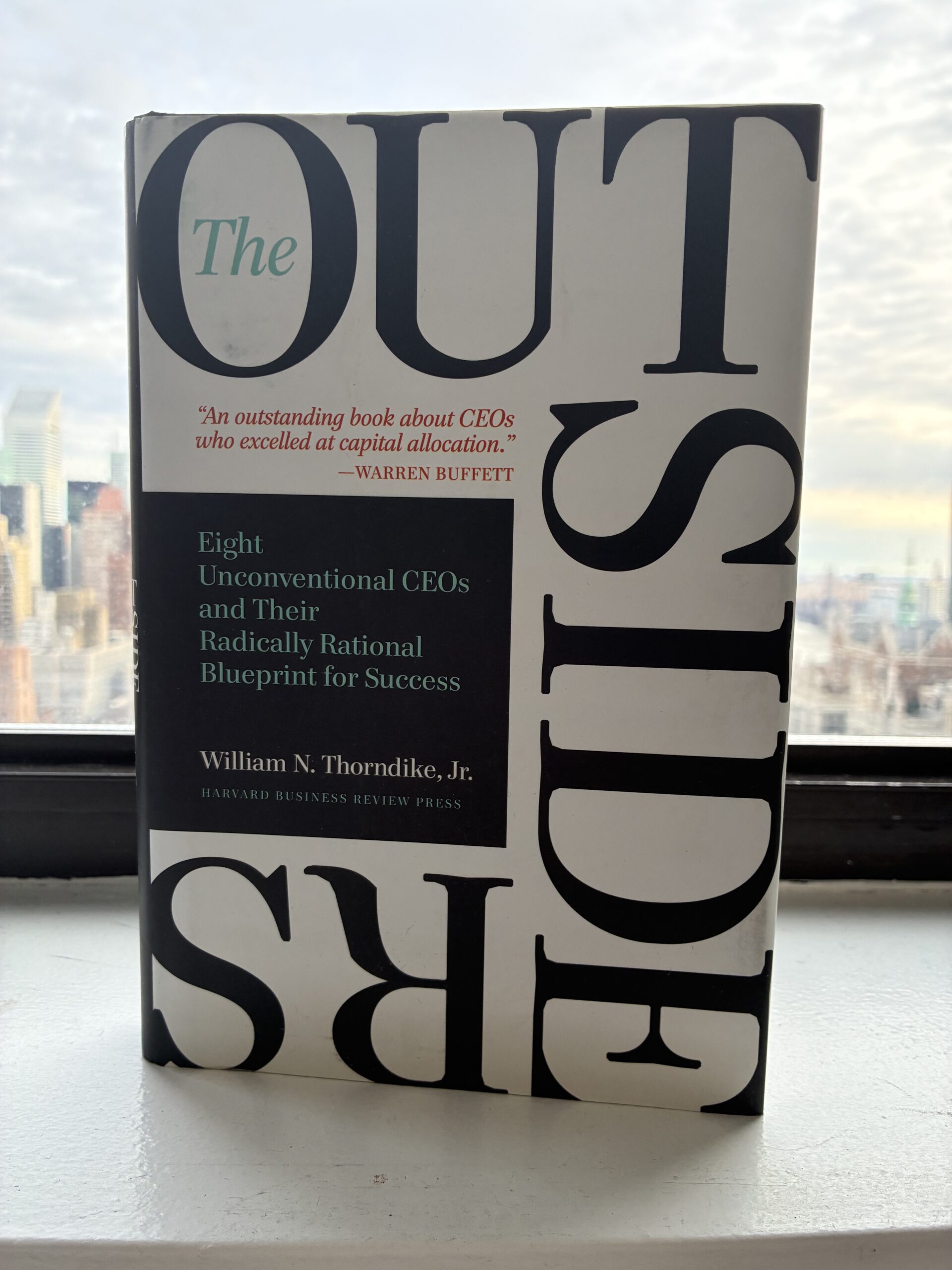 The Outsiders by William Thorndike — book cover